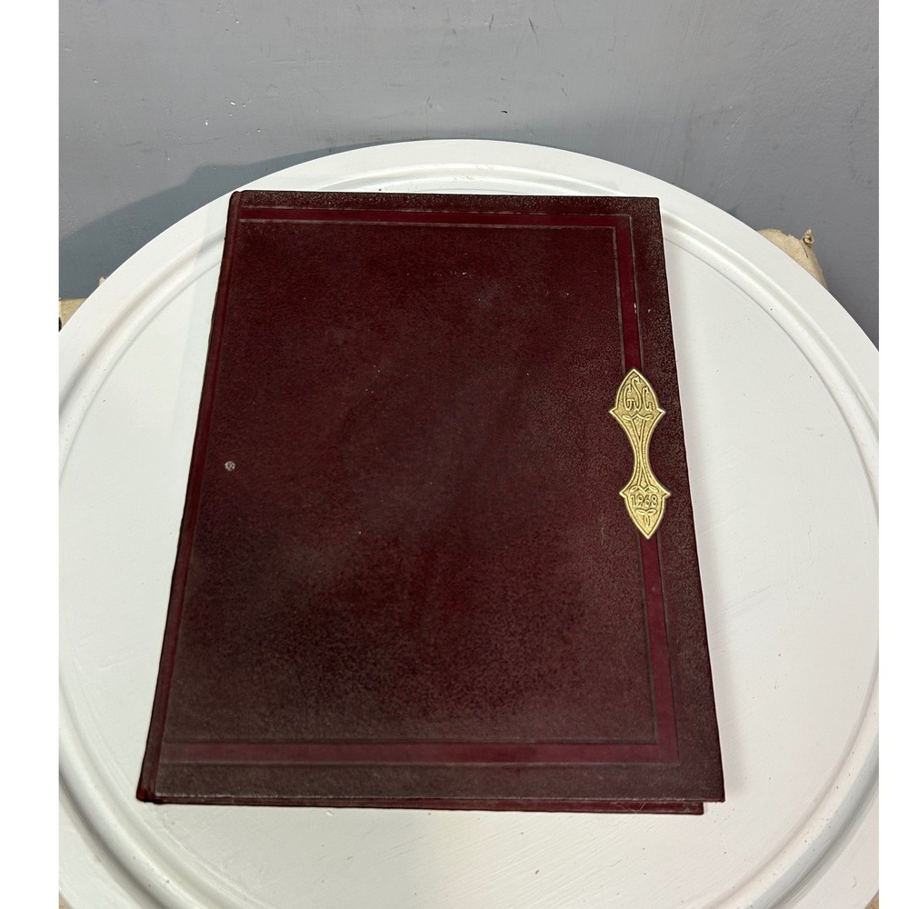Georgia Southern College Yearbook 1968 Burgundy Reflector Statesboro GA Vintage